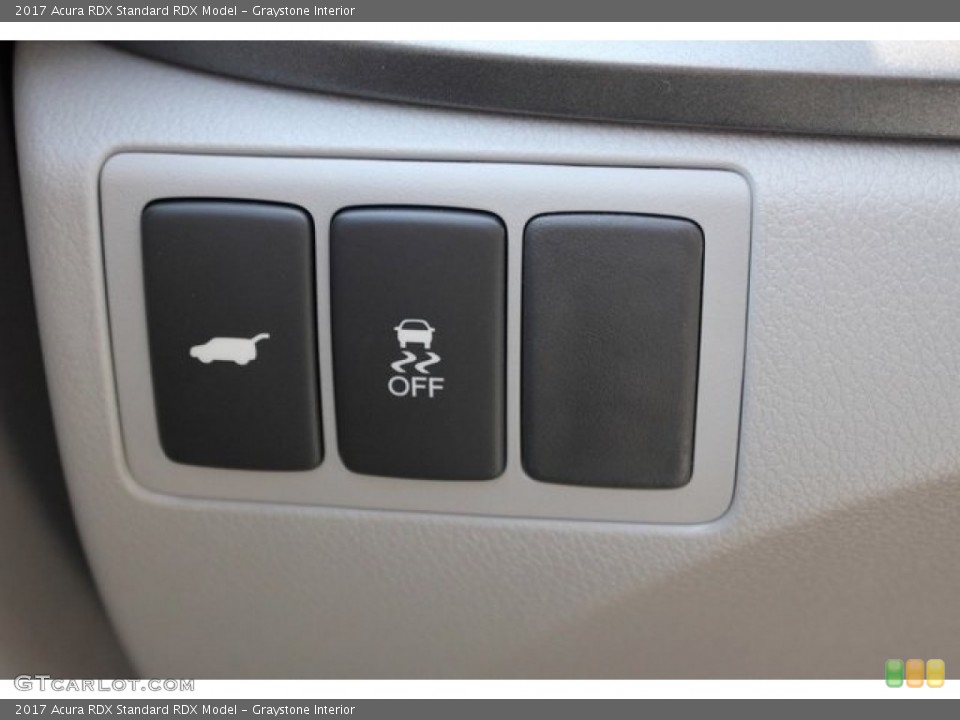 Graystone Interior Controls for the 2017 Acura RDX  #112179403