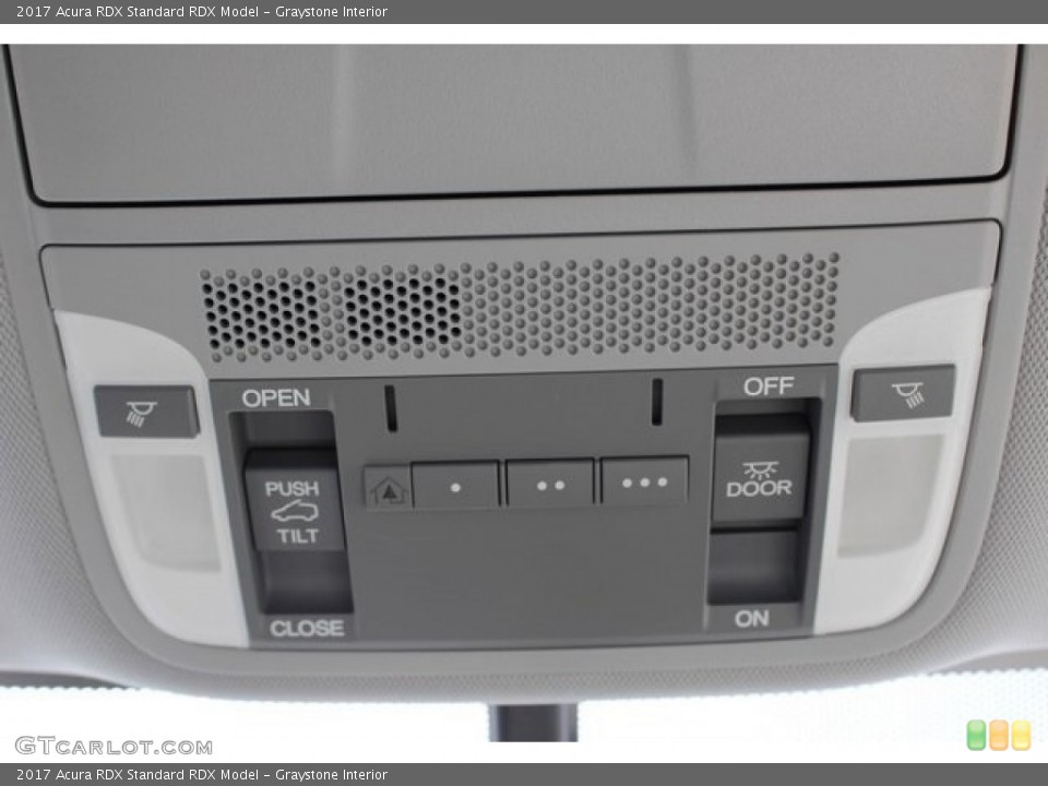 Graystone Interior Controls for the 2017 Acura RDX  #112179412