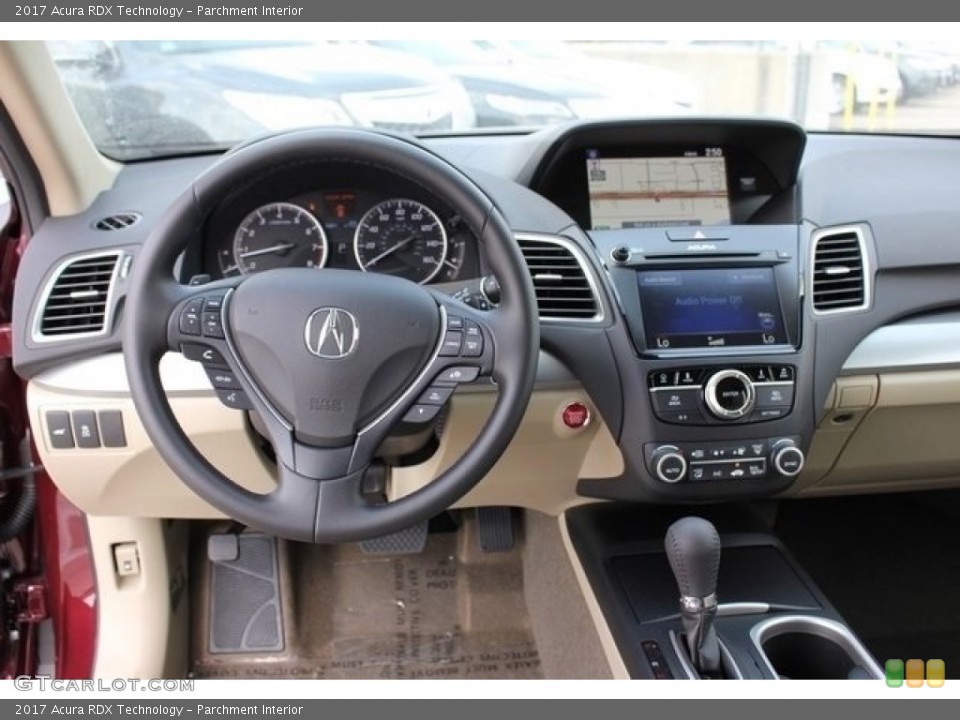 Parchment Interior Dashboard for the 2017 Acura RDX Technology #112180819