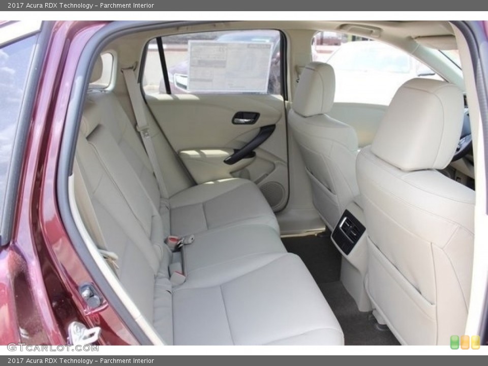 Parchment Interior Rear Seat for the 2017 Acura RDX Technology #112180942
