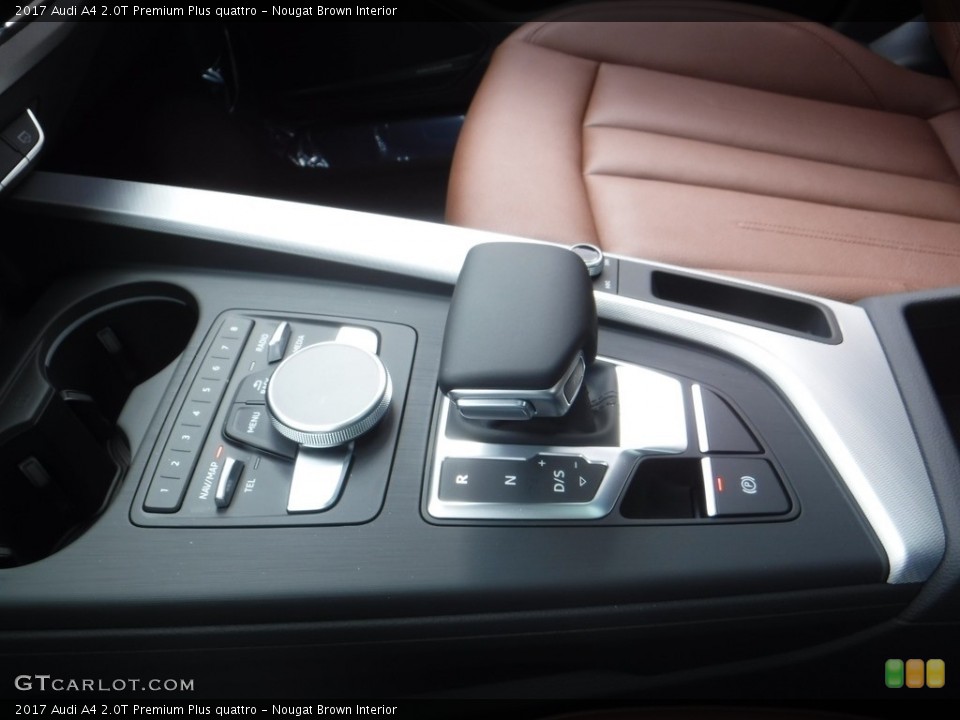 Nougat Brown Interior Transmission for the 2017 Audi A4 2.0T Premium Plus quattro #112189343