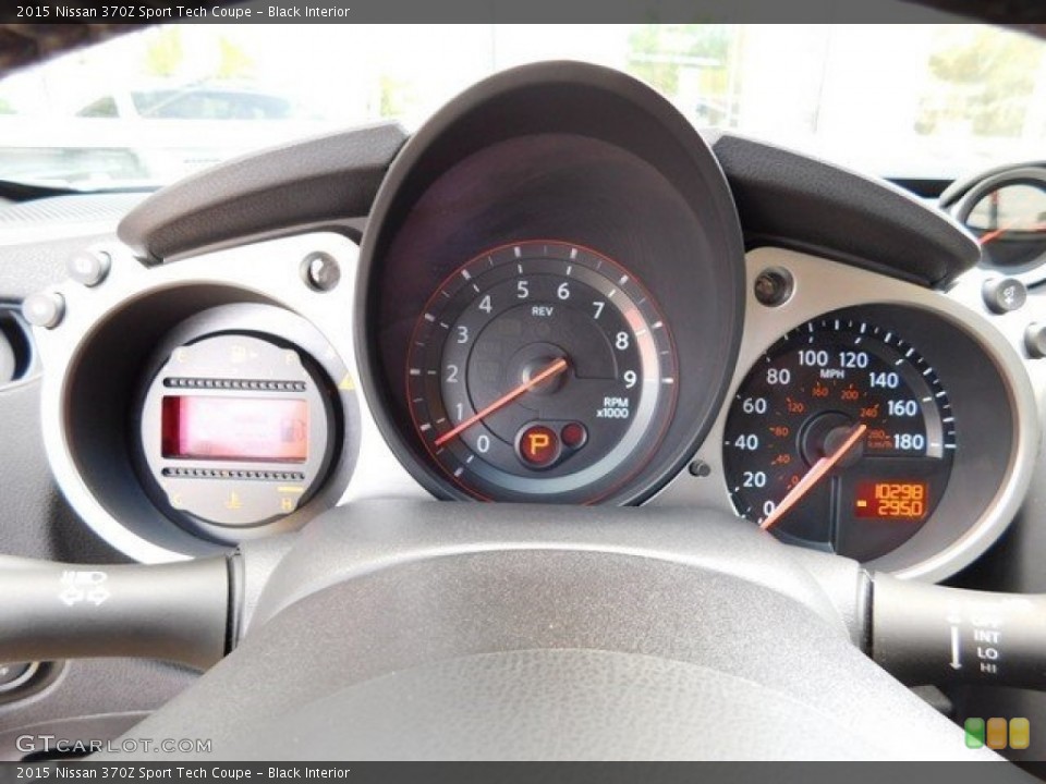 Black Interior Gauges for the 2015 Nissan 370Z Sport Tech Coupe #112207455