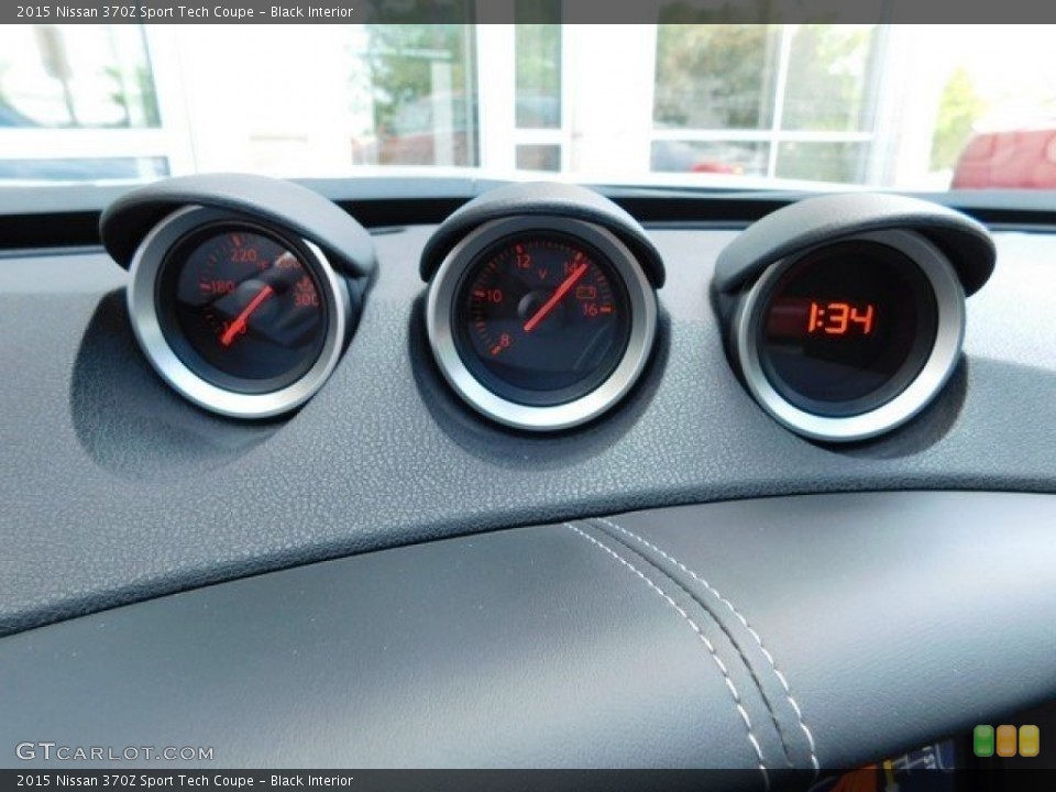 Black Interior Gauges for the 2015 Nissan 370Z Sport Tech Coupe #112207488