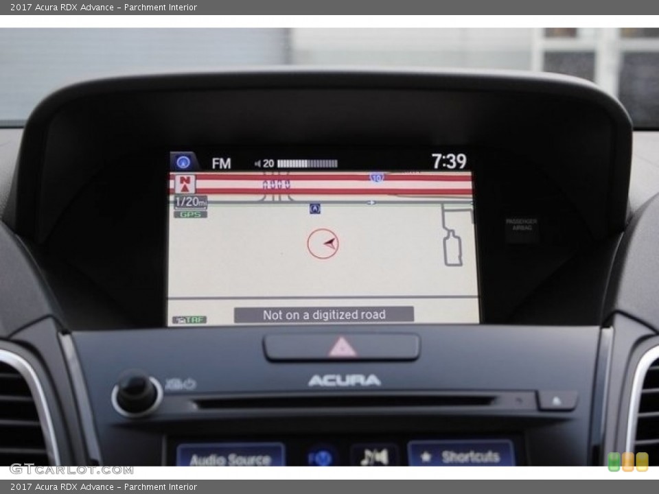 Parchment Interior Navigation for the 2017 Acura RDX Advance #112222988