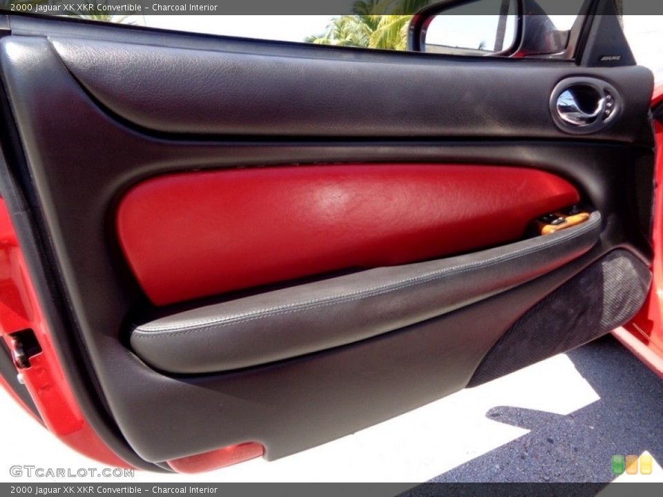 Charcoal Interior Door Panel for the 2000 Jaguar XK XKR Convertible #112223162