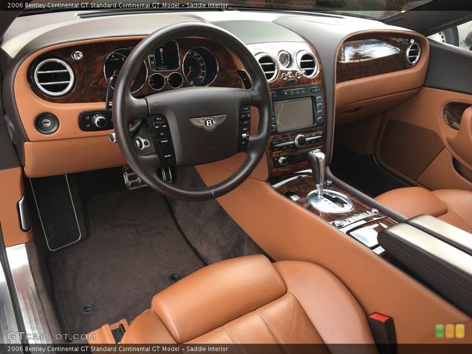 Saddle Interior Photo for the 2006 Bentley Continental GT  #112230740