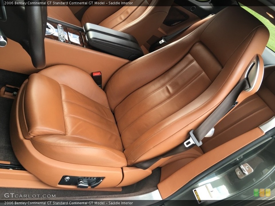 Saddle Interior Front Seat for the 2006 Bentley Continental GT  #112230881