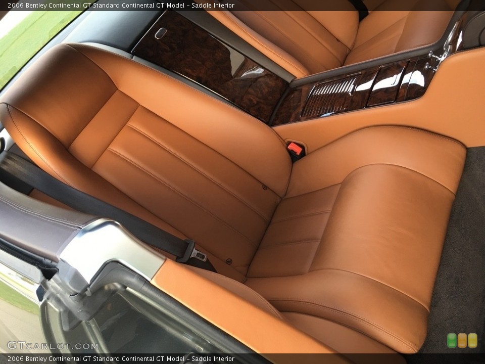 Saddle Interior Rear Seat for the 2006 Bentley Continental GT  #112230956