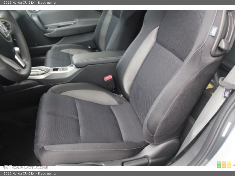Black Interior Front Seat for the 2016 Honda CR-Z LX #112231439