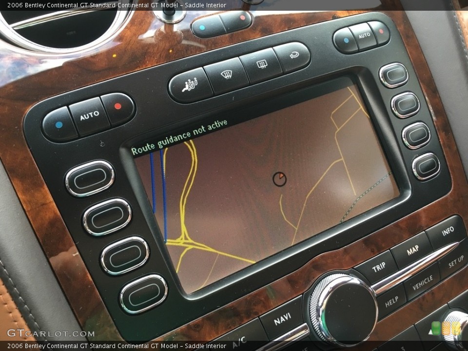 Saddle Interior Navigation for the 2006 Bentley Continental GT  #112231995