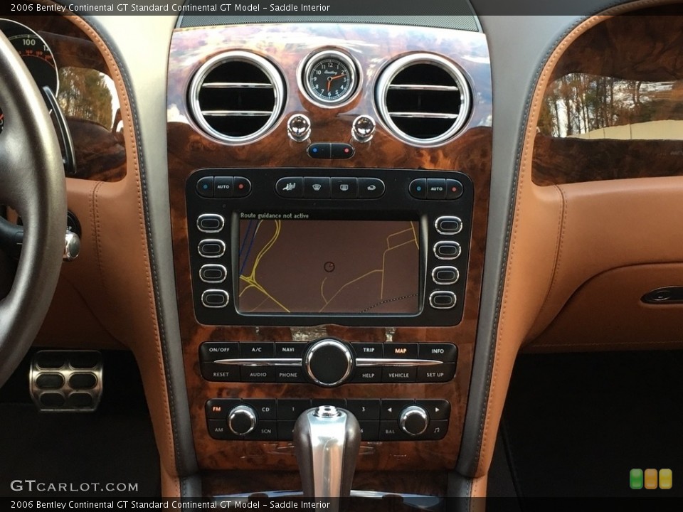 Saddle Interior Controls for the 2006 Bentley Continental GT  #112232035
