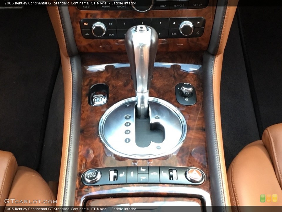 Saddle Interior Controls for the 2006 Bentley Continental GT  #112232180