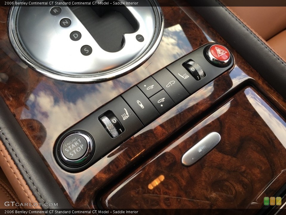 Saddle Interior Controls for the 2006 Bentley Continental GT  #112232306
