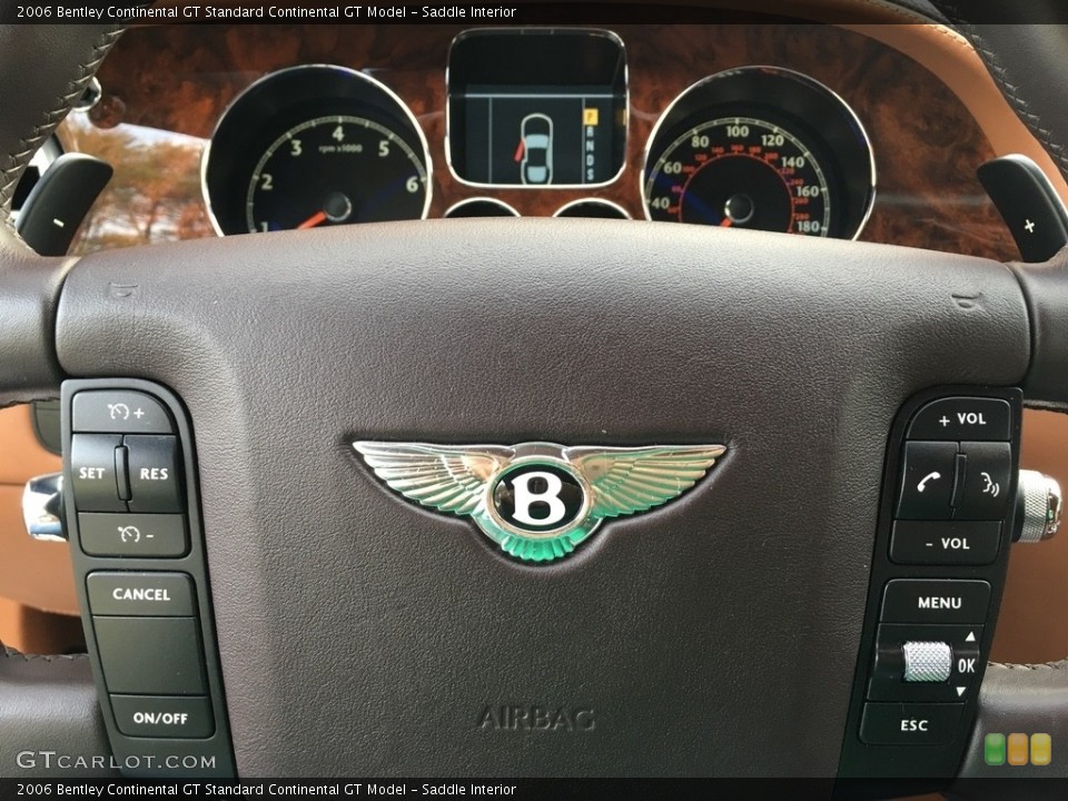 Saddle Interior Steering Wheel for the 2006 Bentley Continental GT  #112232690