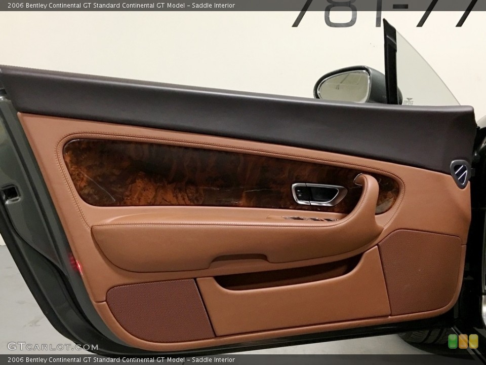 Saddle Interior Door Panel for the 2006 Bentley Continental GT  #112232840