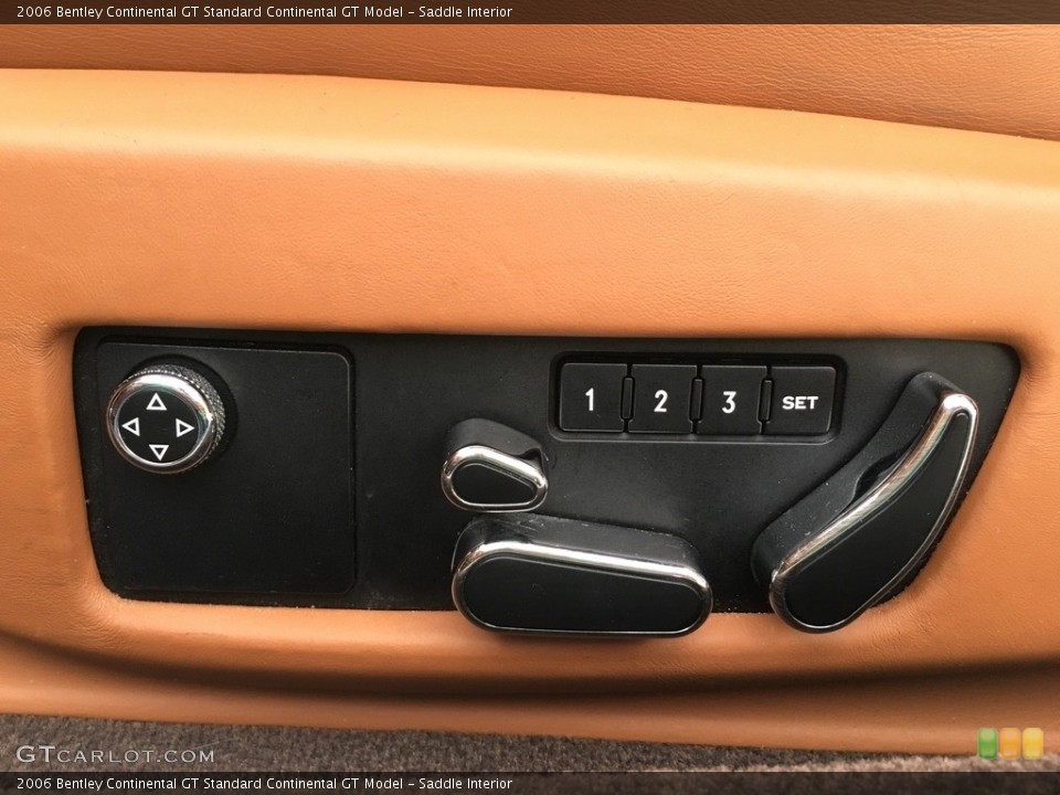 Saddle Interior Controls for the 2006 Bentley Continental GT  #112232927