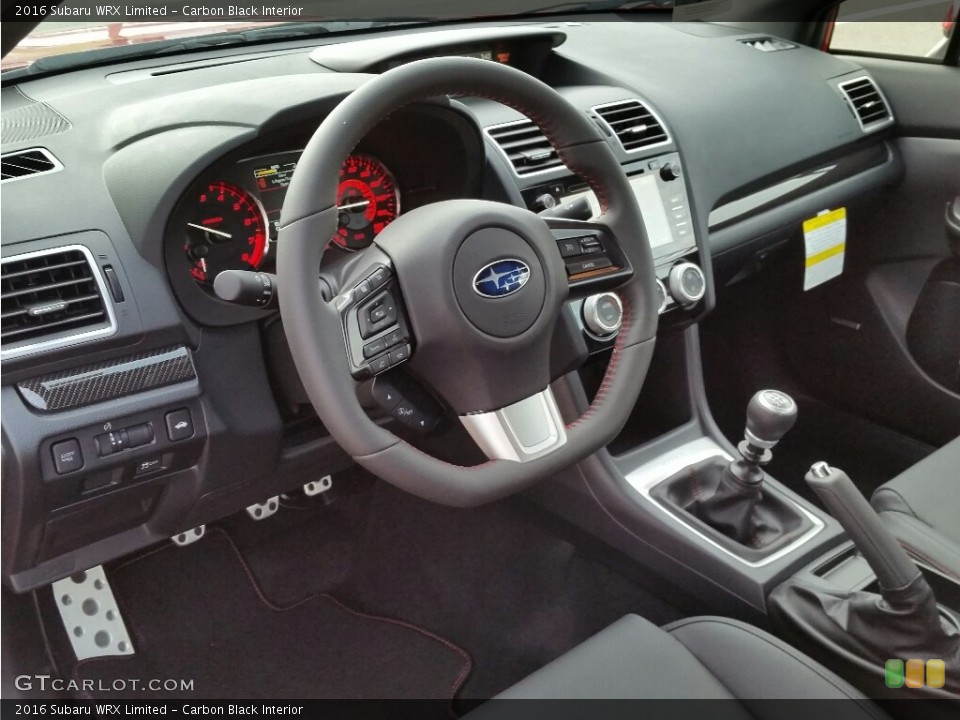 Carbon Black Interior Prime Interior for the 2016 Subaru WRX Limited #112249271