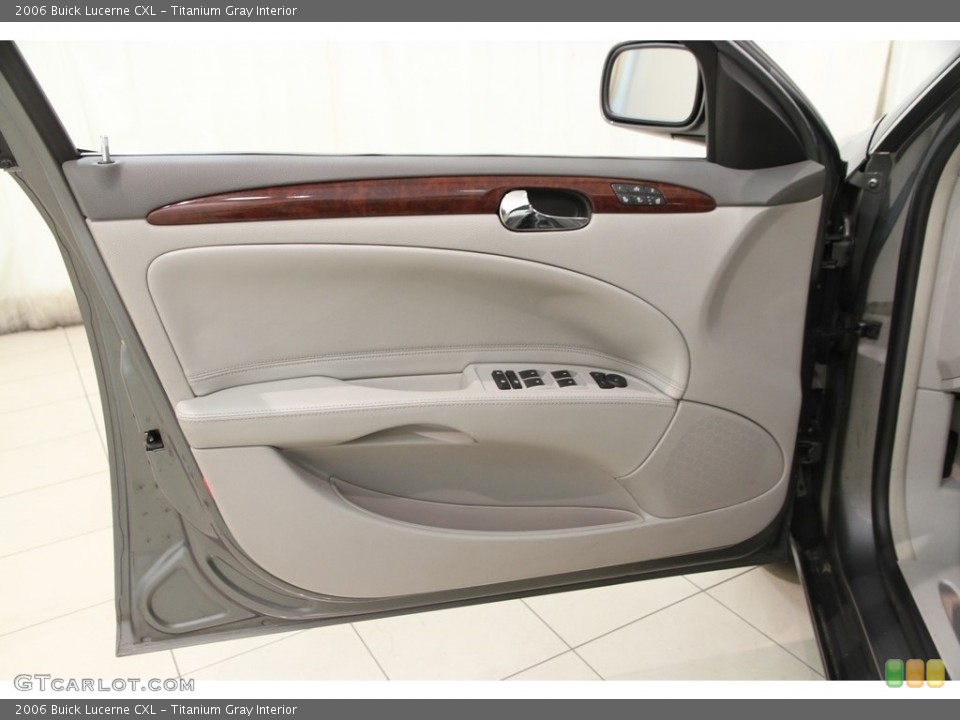 Titanium Gray Interior Door Panel for the 2006 Buick Lucerne CXL #112261993