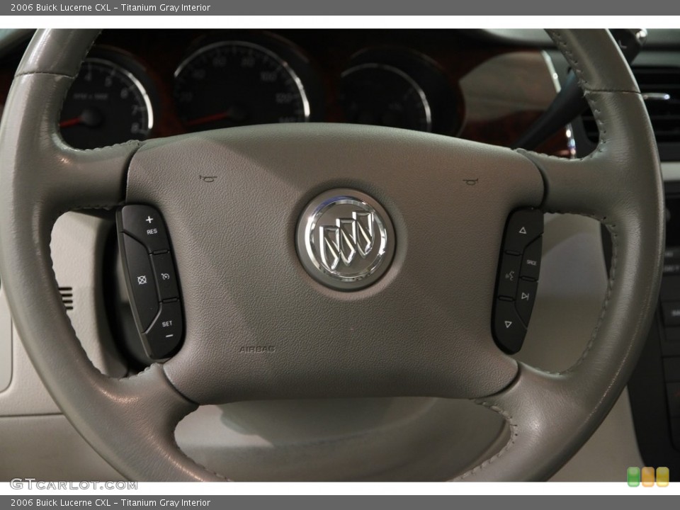 Titanium Gray Interior Steering Wheel for the 2006 Buick Lucerne CXL #112262029