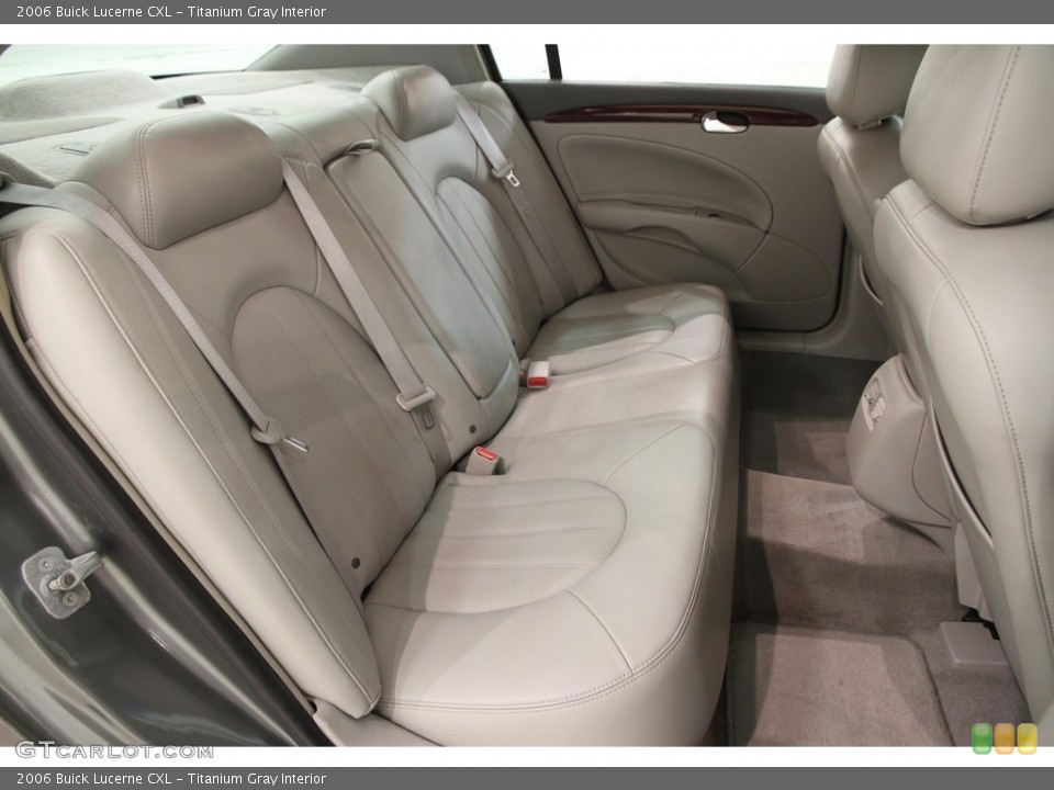 Titanium Gray Interior Rear Seat for the 2006 Buick Lucerne CXL #112262113