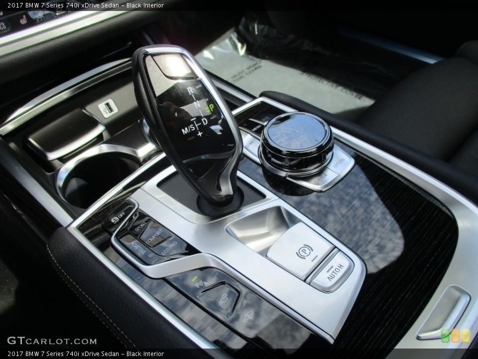 Black Interior Transmission for the 2017 BMW 7 Series 740i xDrive Sedan #112290153
