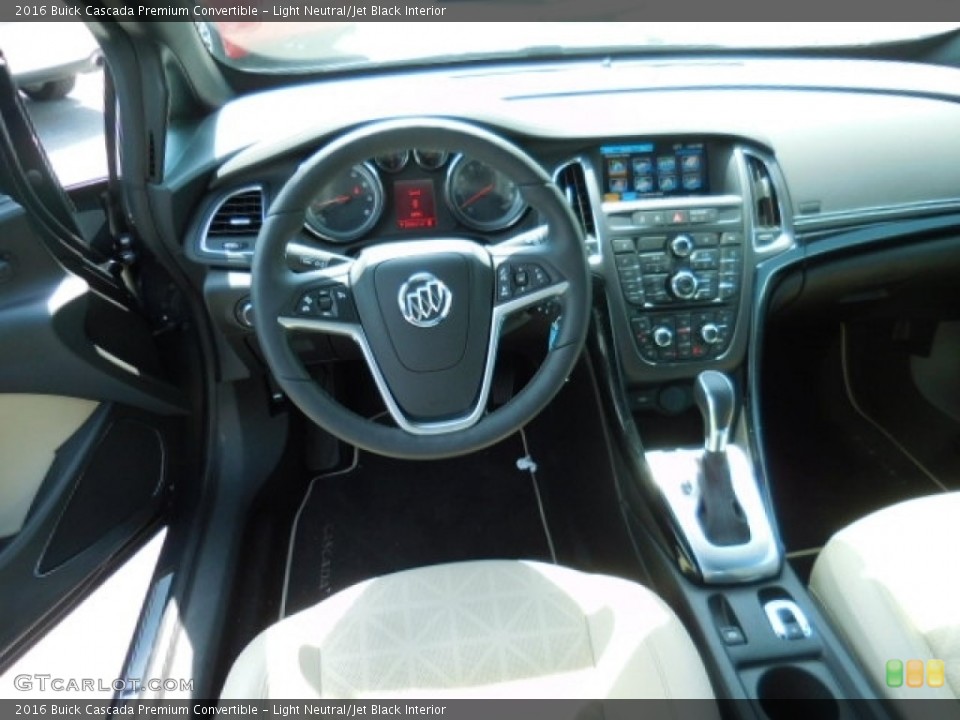 Light Neutral/Jet Black Interior Photo for the 2016 Buick Cascada Premium Convertible #112290393