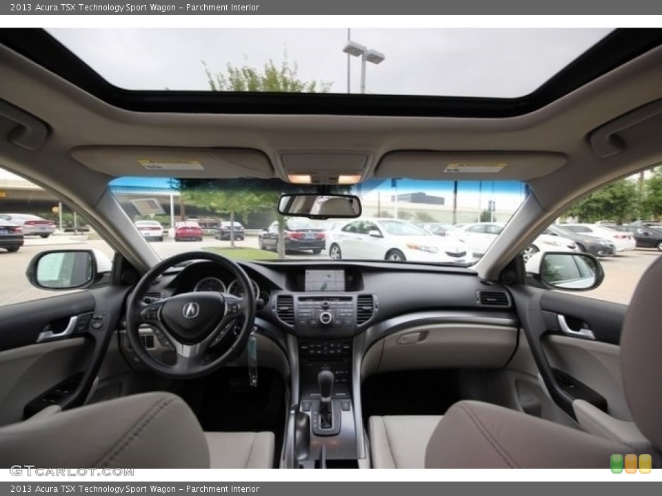 Parchment Interior Photo for the 2013 Acura TSX Technology Sport Wagon #112294353