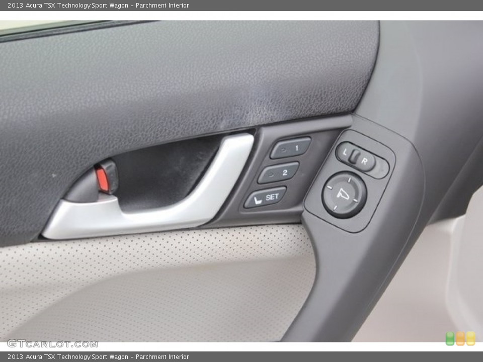 Parchment Interior Controls for the 2013 Acura TSX Technology Sport Wagon #112294443