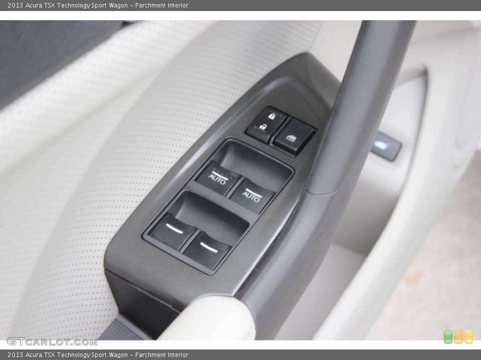 Parchment Interior Controls for the 2013 Acura TSX Technology Sport Wagon #112294470