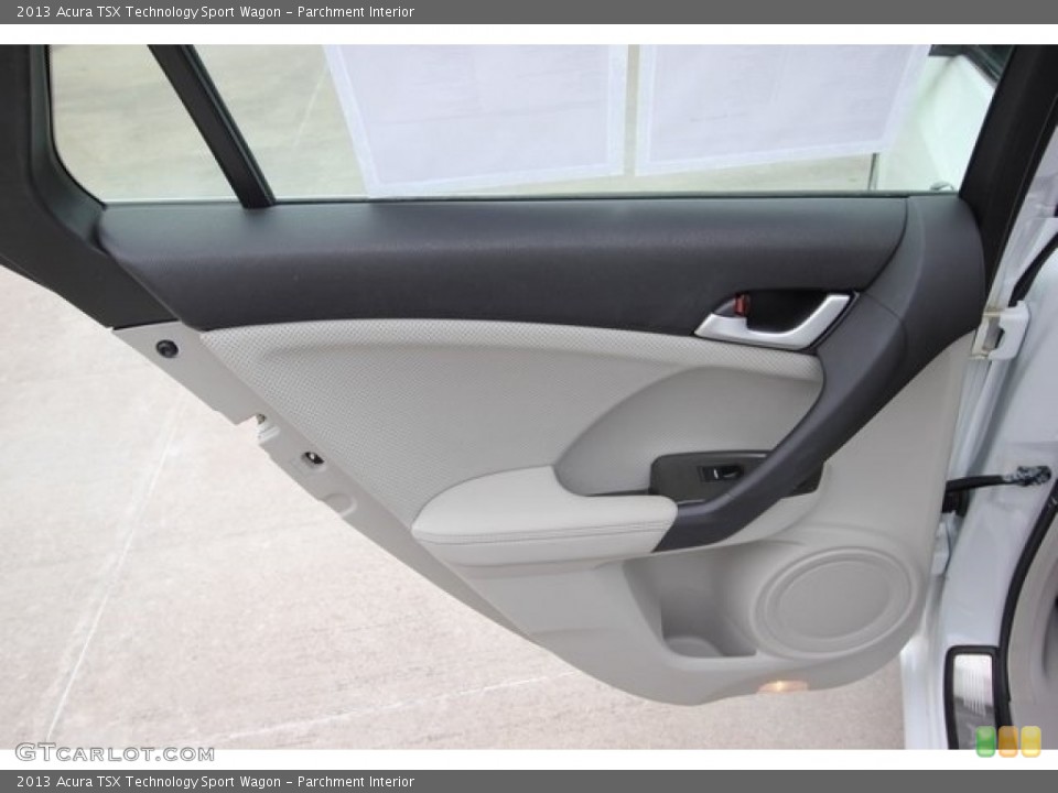 Parchment Interior Door Panel for the 2013 Acura TSX Technology Sport Wagon #112294572