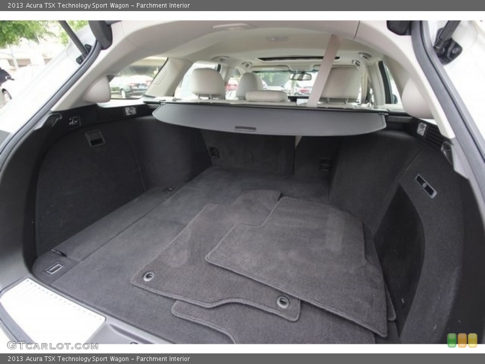 Parchment Interior Trunk for the 2013 Acura TSX Technology Sport Wagon #112294599