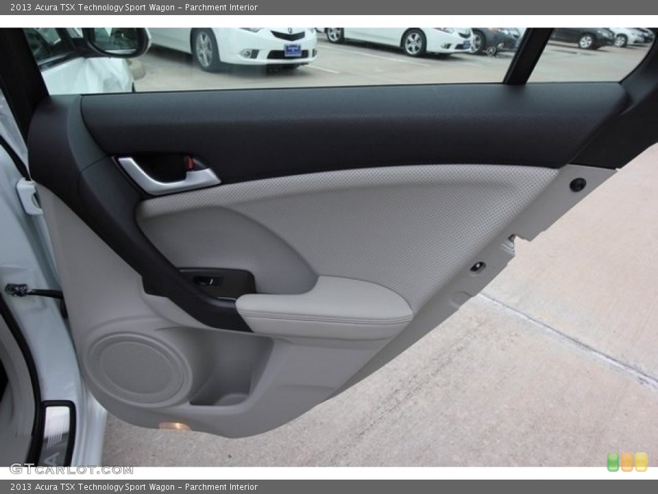 Parchment Interior Door Panel for the 2013 Acura TSX Technology Sport Wagon #112294644