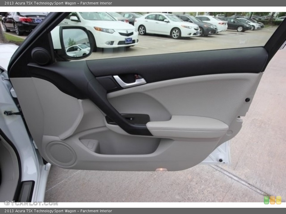 Parchment Interior Door Panel for the 2013 Acura TSX Technology Sport Wagon #112294671