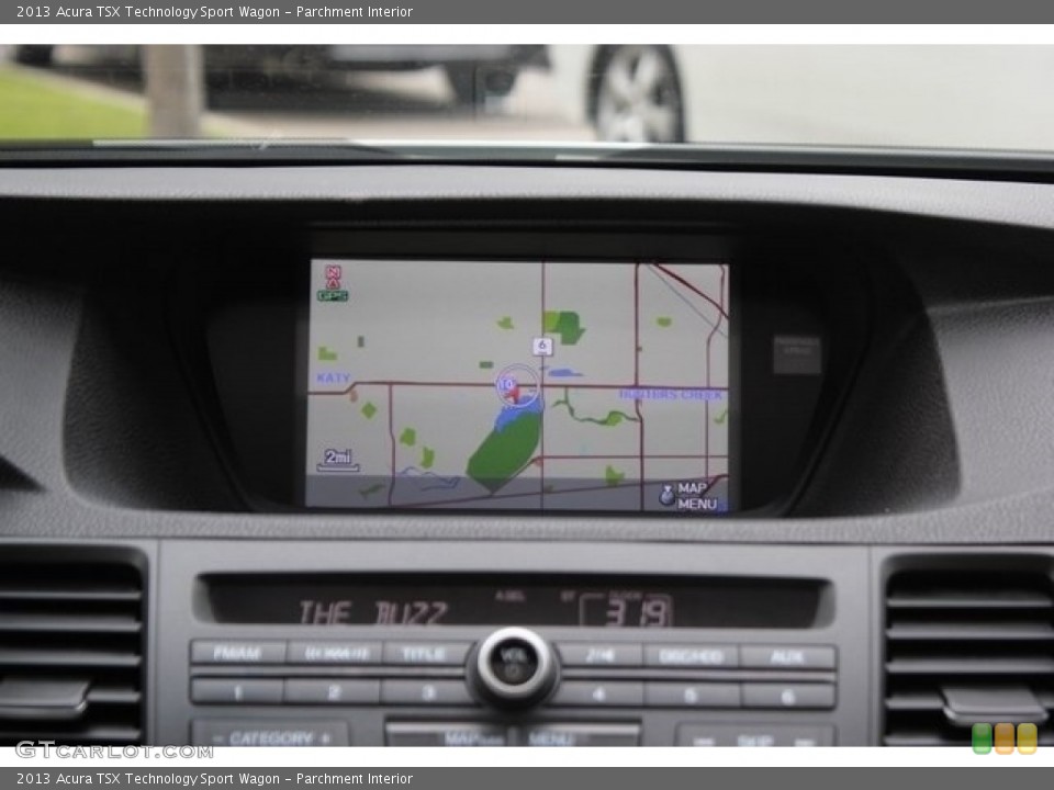 Parchment Interior Navigation for the 2013 Acura TSX Technology Sport Wagon #112294788