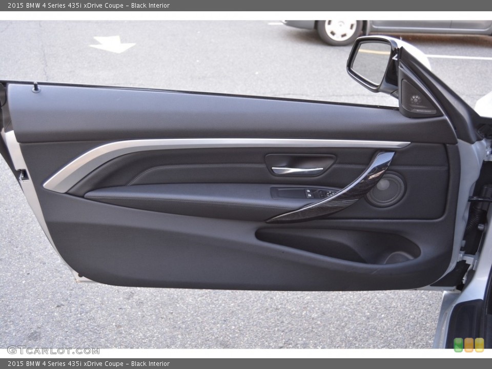 Black Interior Door Panel for the 2015 BMW 4 Series 435i xDrive Coupe #112339314