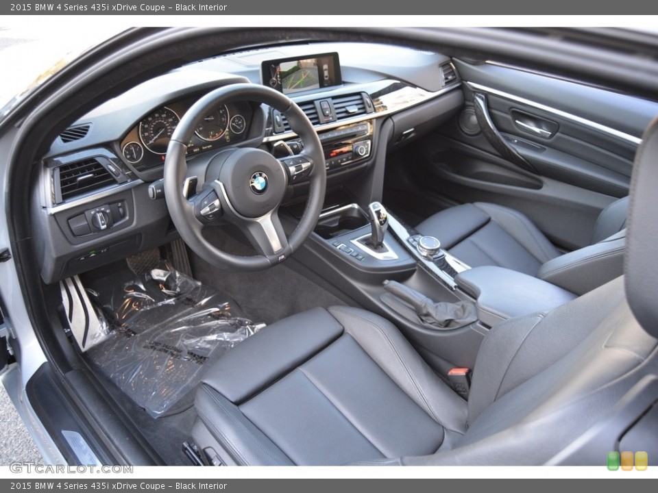 Black 2015 BMW 4 Series Interiors
