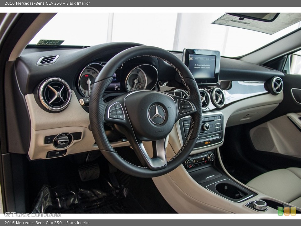Black Interior Dashboard for the 2016 Mercedes-Benz GLA 250 #112350037