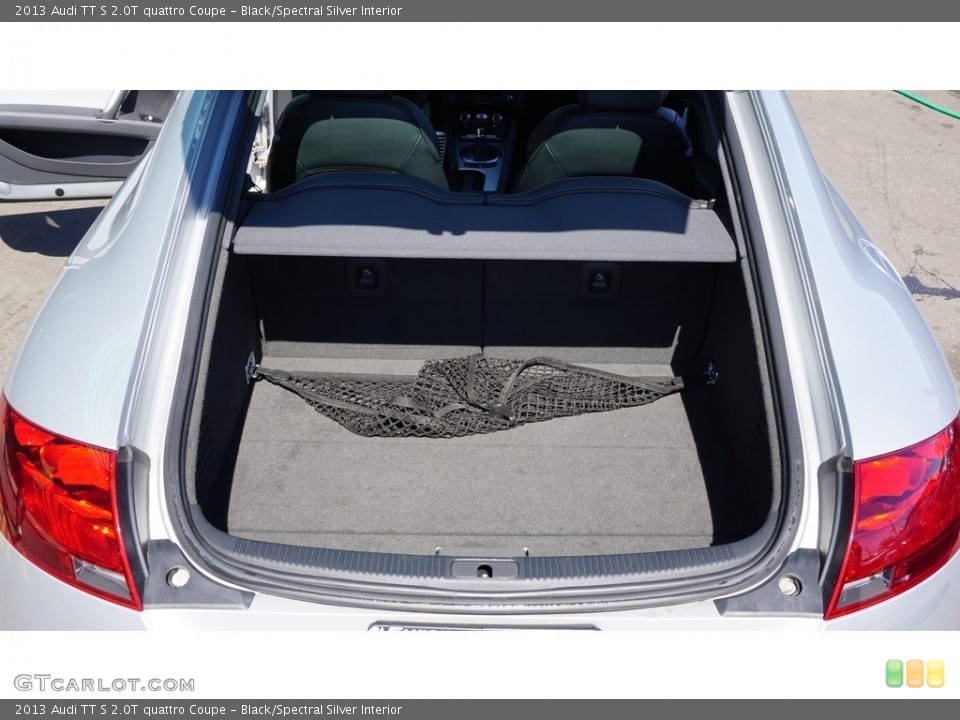 Black/Spectral Silver Interior Trunk for the 2013 Audi TT S 2.0T quattro Coupe #112357450