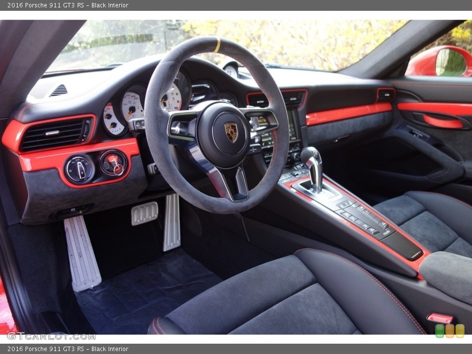 Black Interior Prime Interior for the 2016 Porsche 911 GT3 RS #112358605