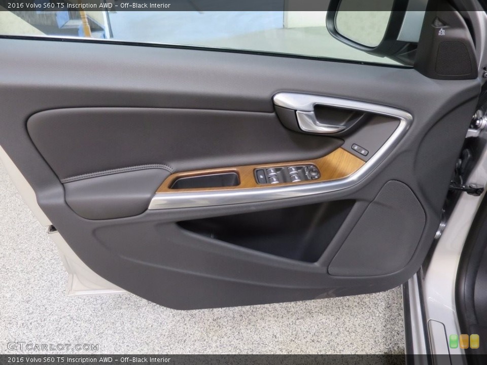 Off-Black Interior Door Panel for the 2016 Volvo S60 T5 Inscription AWD #112376786