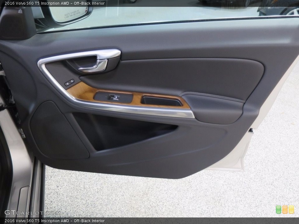 Off-Black Interior Door Panel for the 2016 Volvo S60 T5 Inscription AWD #112376807