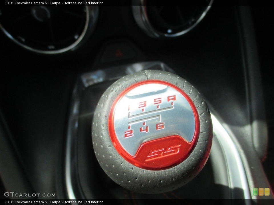 Adrenaline Red Interior Transmission for the 2016 Chevrolet Camaro SS Coupe #112420481