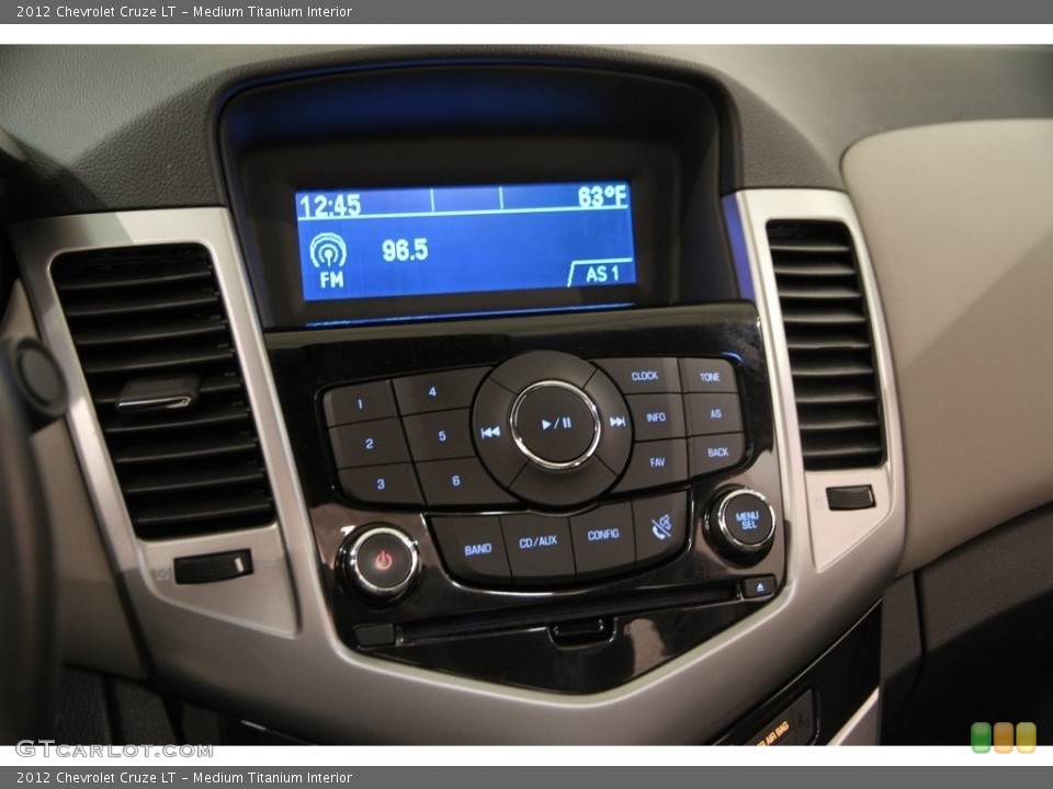 Medium Titanium Interior Controls for the 2012 Chevrolet Cruze LT #112427384