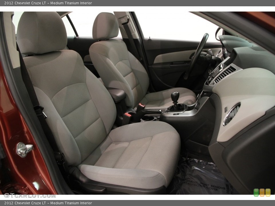 Medium Titanium Interior Front Seat for the 2012 Chevrolet Cruze LT #112427423