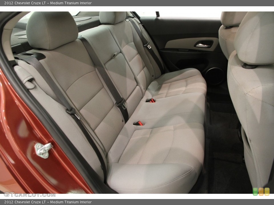 Medium Titanium Interior Rear Seat for the 2012 Chevrolet Cruze LT #112427444