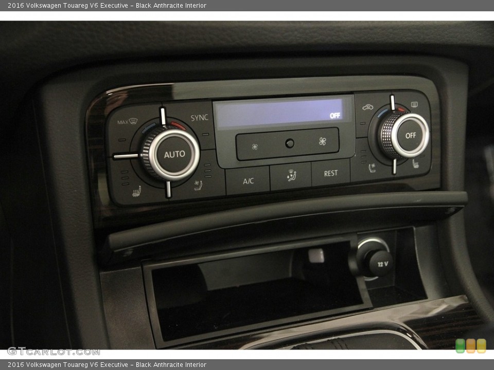 Black Anthracite Interior Controls for the 2016 Volkswagen Touareg V6 Executive #112433492