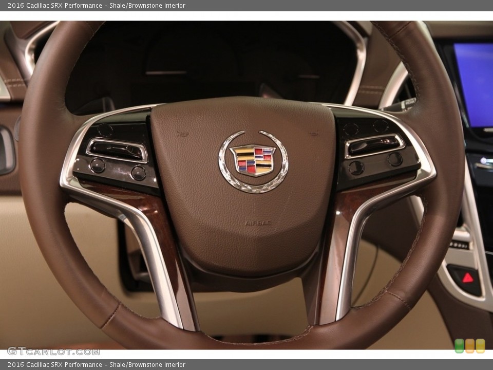Shale/Brownstone Interior Steering Wheel for the 2016 Cadillac SRX Performance #112443785