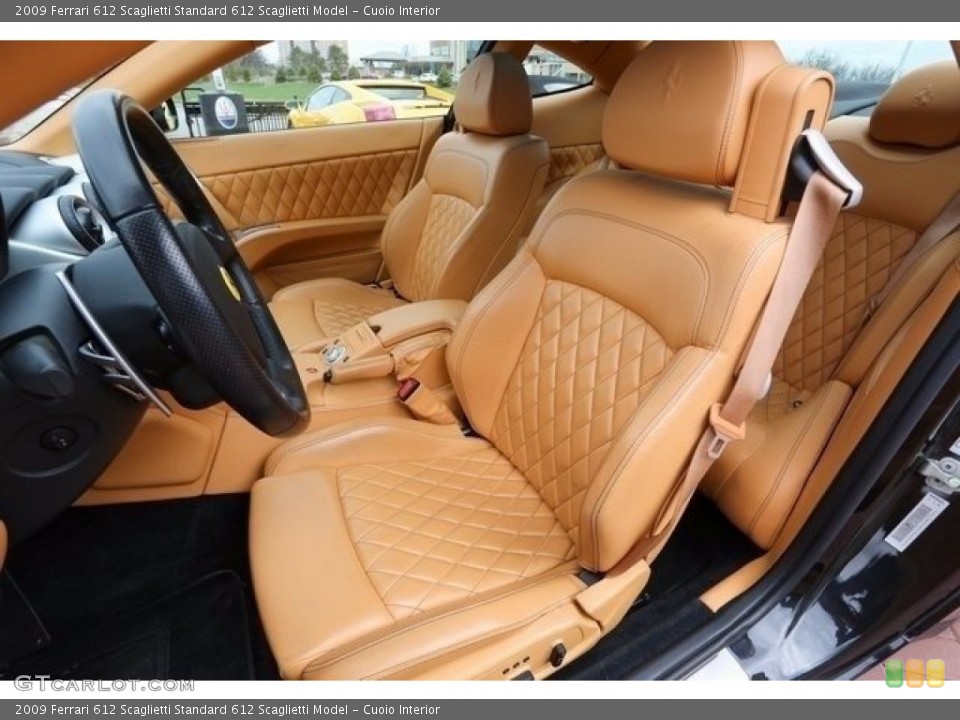 Cuoio Interior Front Seat for the 2009 Ferrari 612 Scaglietti  #112447575