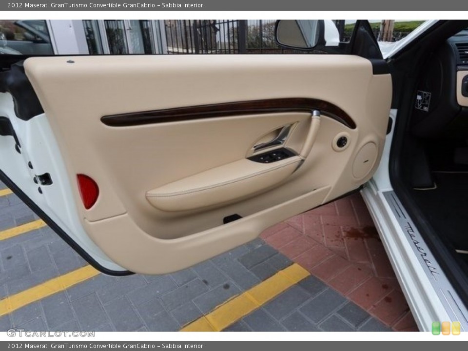 Sabbia Interior Door Panel for the 2012 Maserati GranTurismo Convertible GranCabrio #112448394