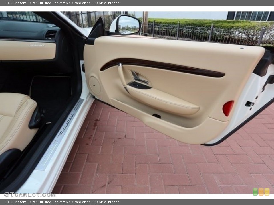 Sabbia Interior Door Panel for the 2012 Maserati GranTurismo Convertible GranCabrio #112448451